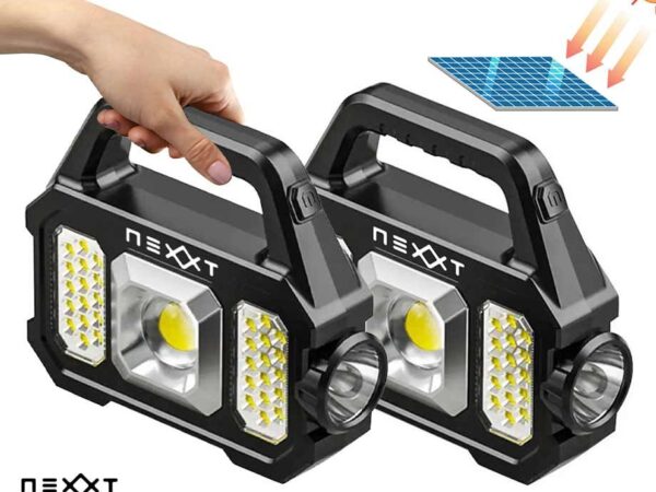 XL Draadloze Werklamp Met Zonne-Energie - Vandaag 1+1 GRATIS! ...