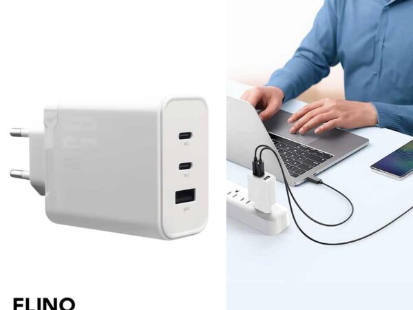 FlinQ 65W USB-C En USB-A Snellader - Ook Geschikt Voor Laptops! ...