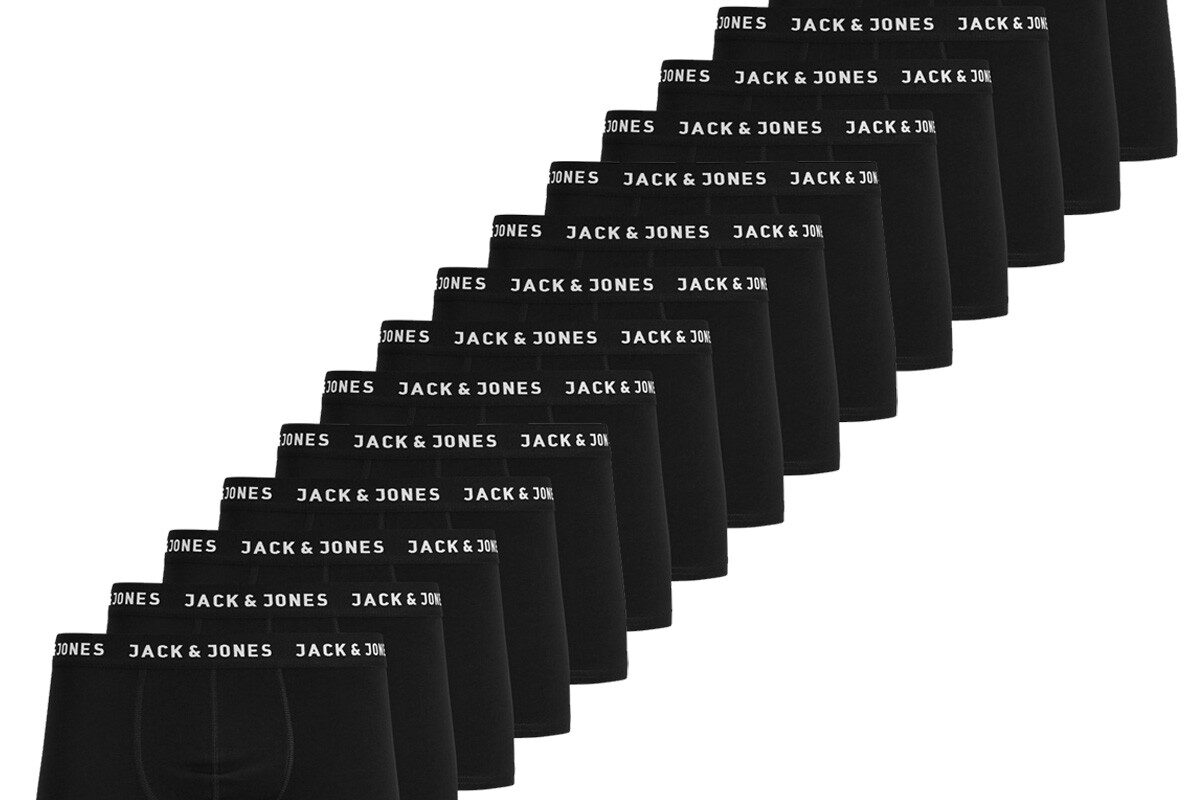 Jack & Jones Boxershorts JACHUEY Trunks 15-pack Zwart