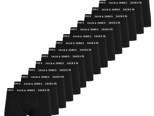 Jack & Jones Boxershorts JACHUEY Trunks 15-pack Zwart