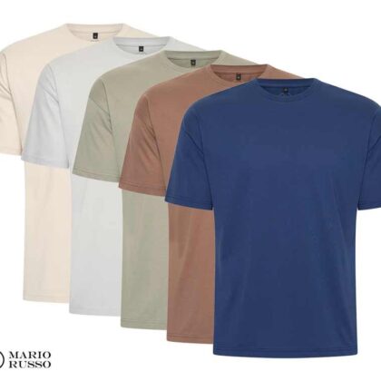 Mario Russo Oversized T-Shirt - Verkrijgbaar In 5 Kleuren! ...
