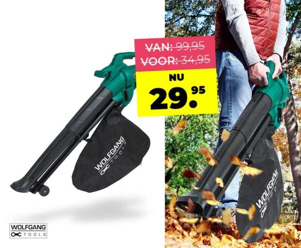 Wolfgang Bladblazer 3300W - Voor Een Veilige Stoep En Schone Tuin! ...