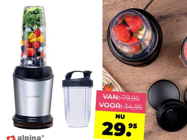 Alpina Smoothiemaker - Met Handige Beker To-Go! ...