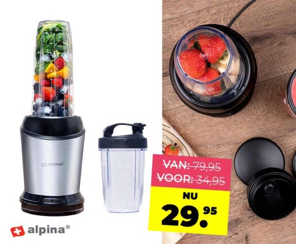Alpina Smoothiemaker - Met Handige Beker To-Go! ...