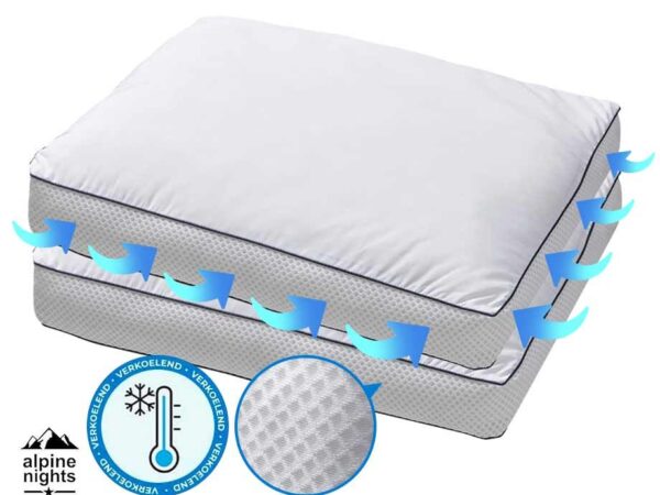 Alpine Nights 3D Air Verkoelend Boxkussen - Vandaag 1+1 GRATIS! ...