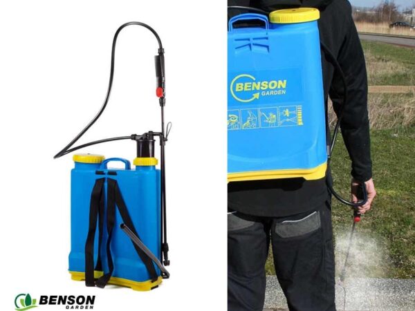 Planten En Onkruidspuit Hoge Druk 16 Liter - Te Dragen Als Rugtas! ...