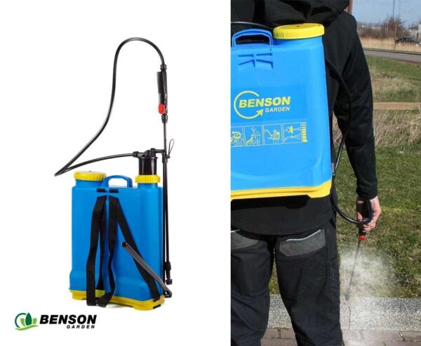 Planten En Onkruidspuit Hoge Druk 16 Liter - Te Dragen Als Rugtas! ...