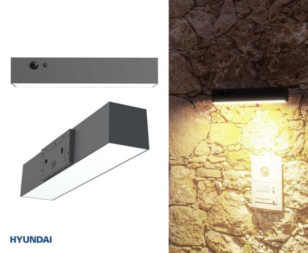 Hyundai PRO Flare Solar wandlamp - Met Helder Licht En 2000 mAh Accu! ...