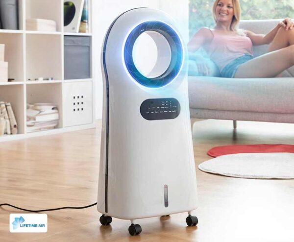 Mobiele Bladeless Air Cooler - Voor Een Heerlijk Verkoelde Lucht! ...