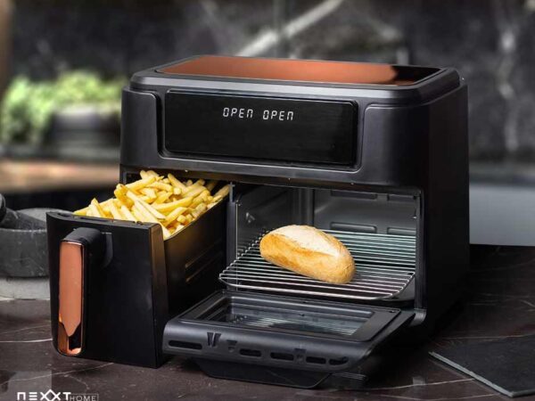 Nexxt 2-In-1 Airfryer En Oven - Maak Eenvoudige Complete Gezonde Maaltijden ...