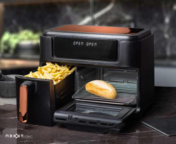 Nexxt 2-In-1 Airfryer En Oven - Maak Eenvoudige Complete Gezonde Maaltijden ...