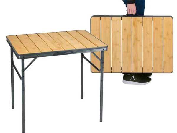Opvouwbare Bamboe Tafel - Voor Tuin