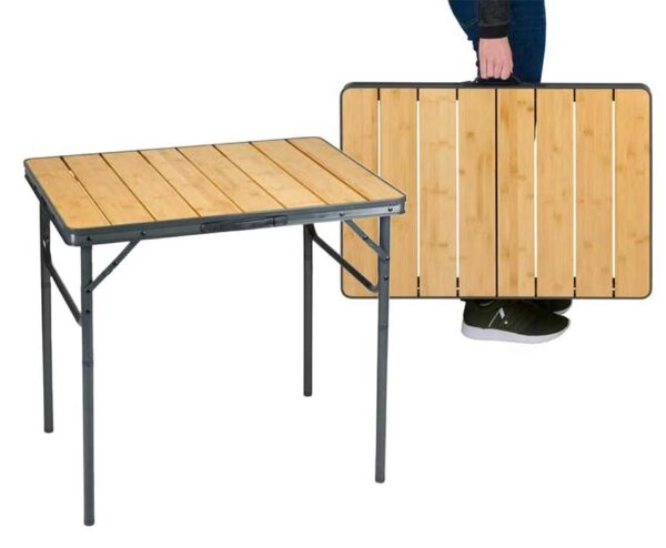Opvouwbare Bamboe Tafel - Voor Tuin
