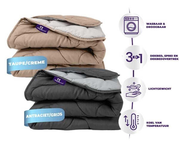 Eazydekbed Zomereditie - Dekbed Zonder Overtrek! ...