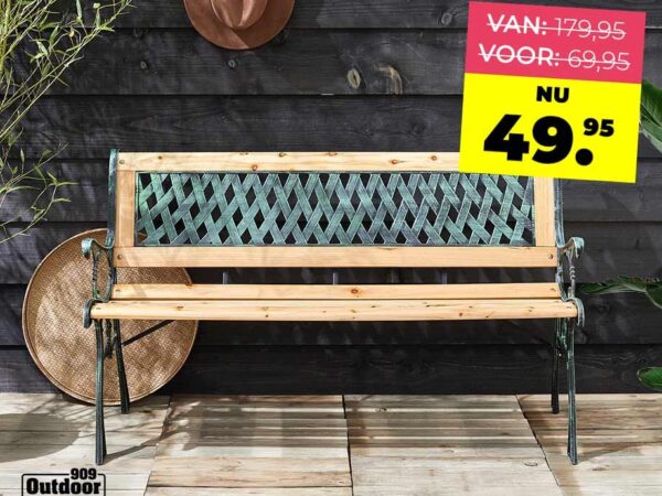 Tuinbank Van Gietijzer - Klassieker Voor Iedere Tuin Of Balkon! ...