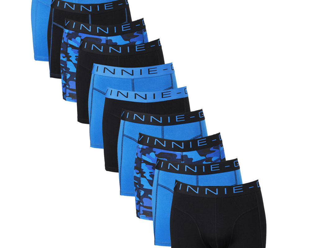Vinnie-G Boxershorts Voordeelpakket 10-pack Blue / Black