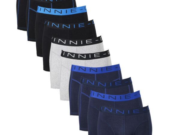 Vinnie-G Boxershorts Voordeelpakket 10-pack Black / Blue / Grey