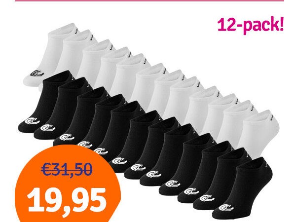 Dagaanbieding Vinnie-G Sneakersokken 12-pack