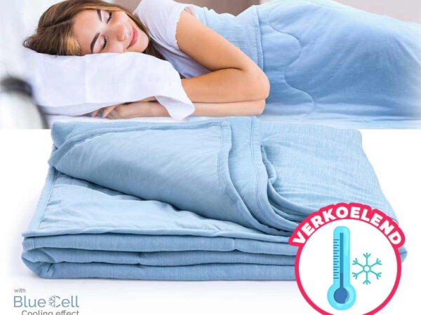 Dreamhouse Verkoelend Blue Cell Dekbed - Een Heerlijk Deken Dat Niet Warm O ...