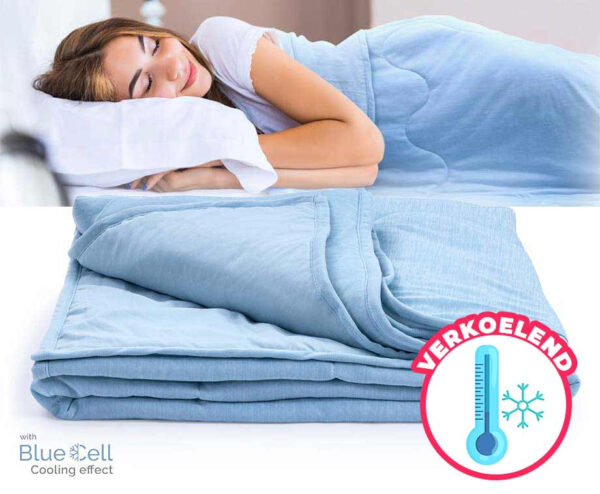 Dreamhouse Verkoelend Blue Cell Dekbed - Een Heerlijk Deken Dat Niet Warm O ...