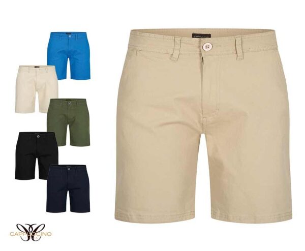 Cappuccino Chino Shorts - Verkrijgbaar In 6 Frisse Kleuren! ...