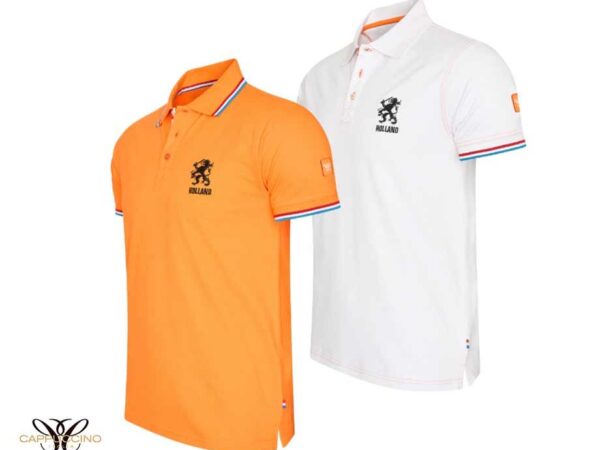Cappuccino Holland Leeuwen Polo - In Oranje Of Wit! ...