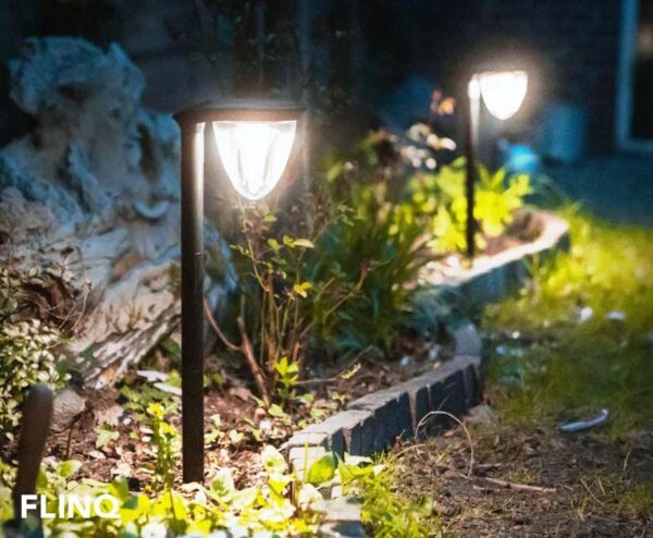 2-Pack FlinQ XL Solar Light Luxe - Gaat Automatisch Aan In Het Donker! ...