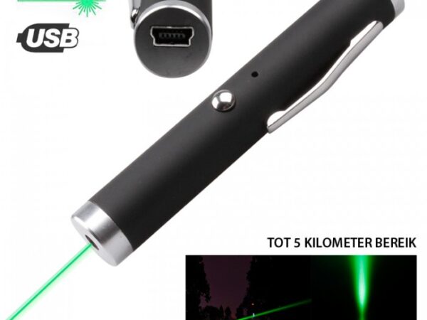 Herlaadbare laserpointer