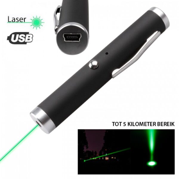 Herlaadbare laserpointer