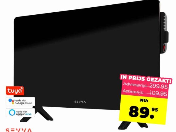 SEVVA® Slim Infrarood Verwarmingspaneel met WiFi - Snel en Voordelig Verwa ...