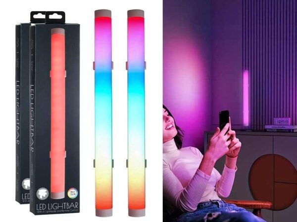 Lichtbalk Met RGB LED Licht - Vandaag 1+1 GRATIS! ...