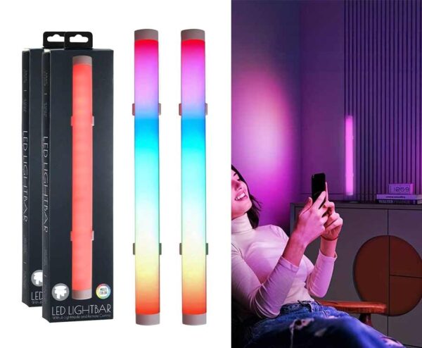 Lichtbalk Met RGB LED Licht - Vandaag 1+1 GRATIS! ...