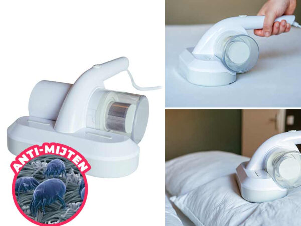 Mijten Handstofzuiger En Matrasreiniger - Met Extra UV-Licht! ...