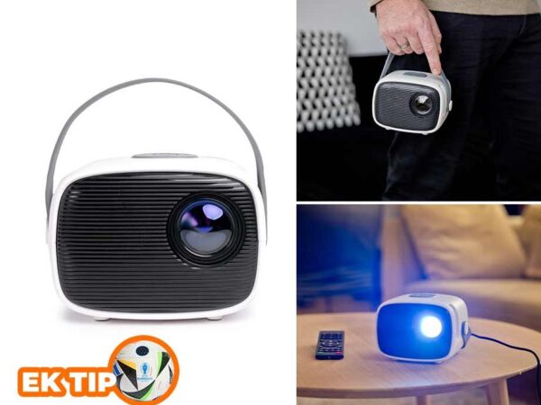 Mini LED Beamer - Kijk Waar Je Maar Wilt Op Een Groot Scherm! ...