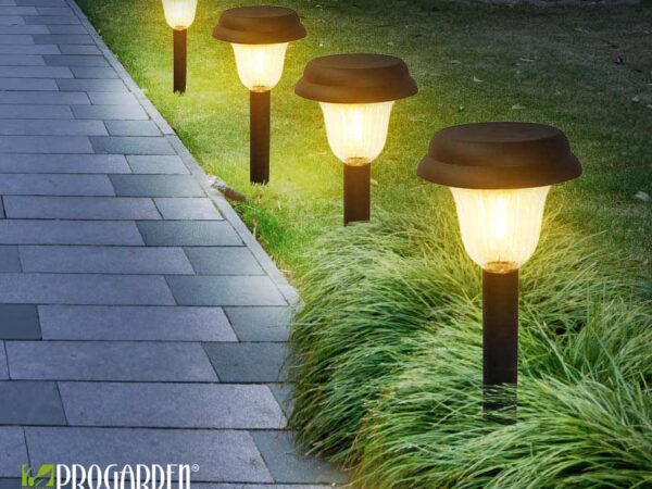 4-Delige Progarden Tuinverlichtingset Met Snoer - Fleur De Tuin Op! ...