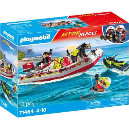 City Action - Brandweerboot met waterscooter