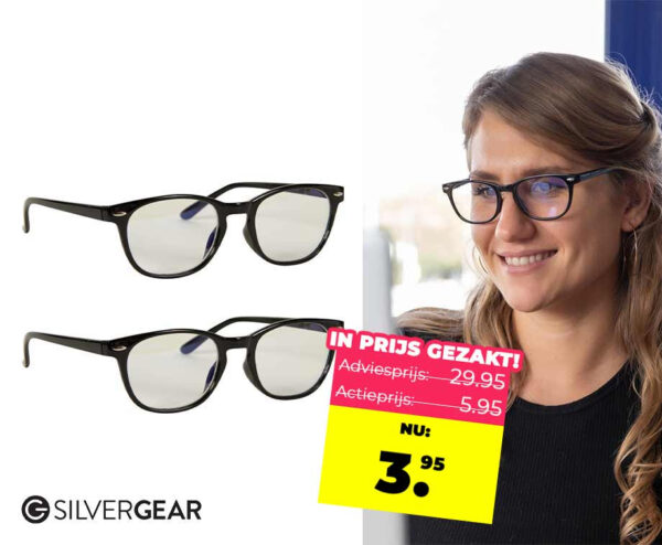 Blauw Licht Bril Tegen Vermoeide Ogen - Vandaag 1+1 GRATIS! ...