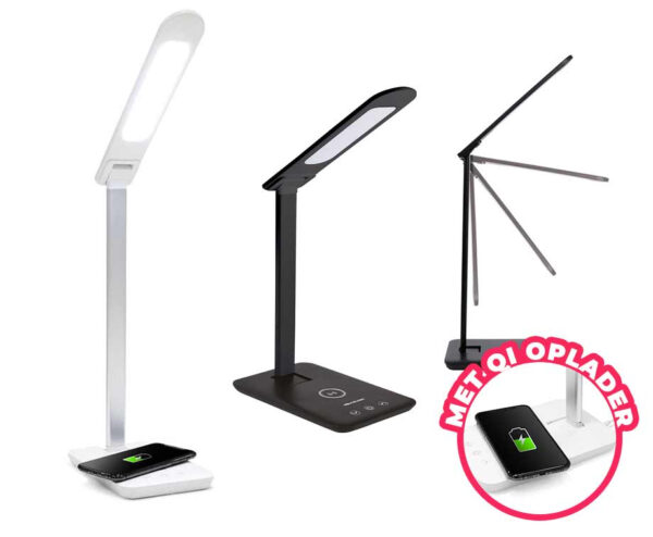 Soundlogic Bureaulamp - Met 10W Draadloze Oplader! ...