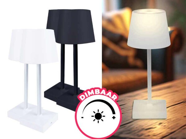 Draadloze Tafellamp Met Touch - Vandaag 1+1 GRATIS! ...
