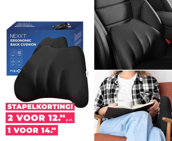 Ergonomisch Rugkussen - Een Correcte Houding Zonder Rugpijn! ...