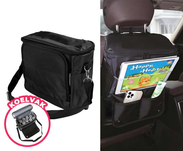 Koeltas En Organizer Voor Autostoel - Ideaal Voor Uitjes En Onderweg! ...