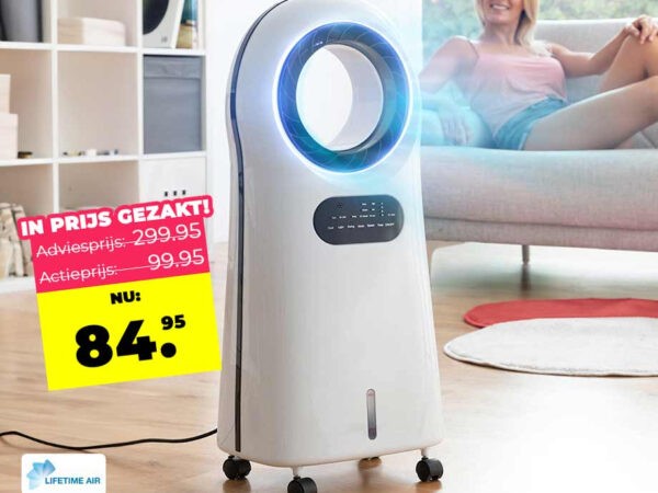 Mobiele Bladeless Air Cooler - Opruiming: NERGENS GOEDKOPER! ...