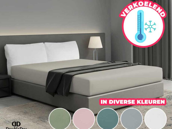 100% Natuurlijk Katoenen Hoeslaken - Vandaag 1+1 GRATIS! ...