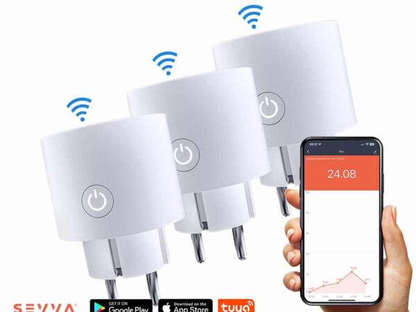 SEVVA® Slimme Stekker Met Energiemeter En Timers - 2+1 GRATIS! ...