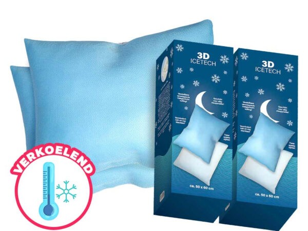 Verkoelend Hoofdkussen Icetech - Vandaag 1+1 GRATIS! ...