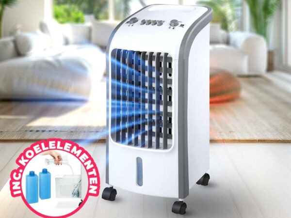 Air Cooler XL Energiezuinig - Koelt Met Water En Koelelementen! ...