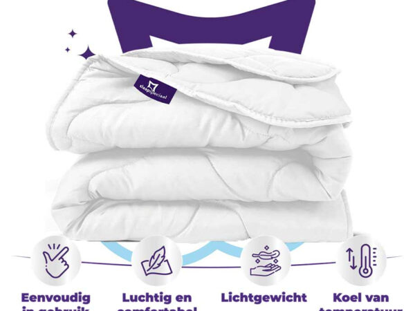Essential White Series Zomerdekbed - Geschikt Voor Wasmachine En Droger! ...