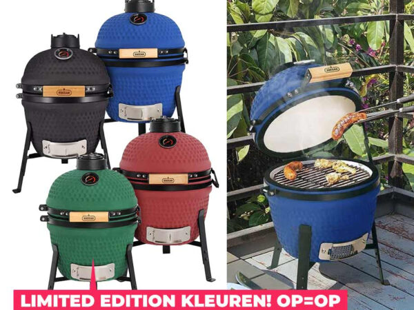 Kamado Egg BBQ Buccan Ø33 cm Limited Edition - Luxe Model Met Frame! ...