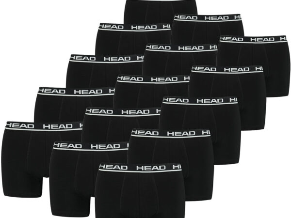 Head Boxershorts Basic 15-Pack Zwart