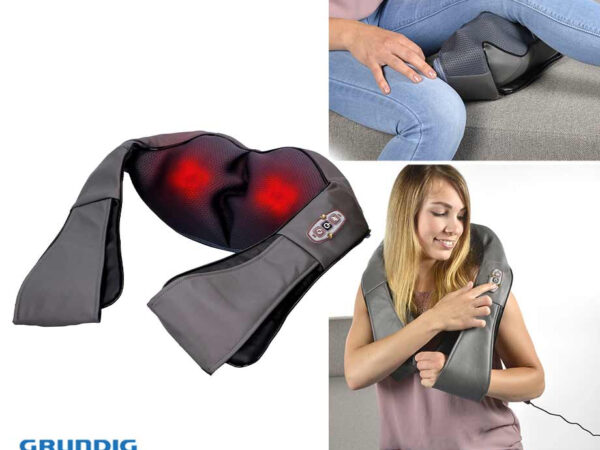 Elektrisch Warmte- En Massagekussen - Voor Ontspanning En Verbeterde Bloedc ...